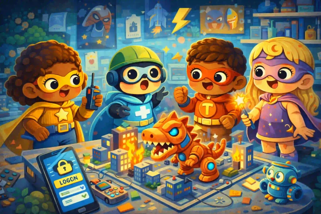 characters doing discussion  about playig more