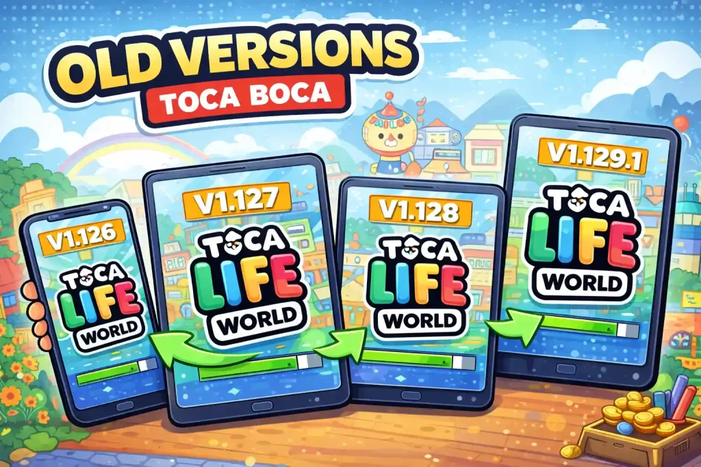 Toca boca mod apk old versions